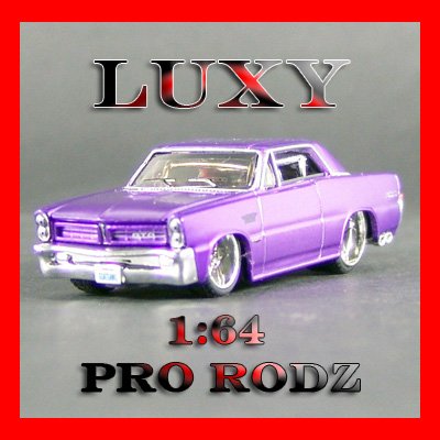 Maisto 1:64 1965 Pontiac GTO Pro Rodz Diecast Luxy Collectibles Purple 6.2