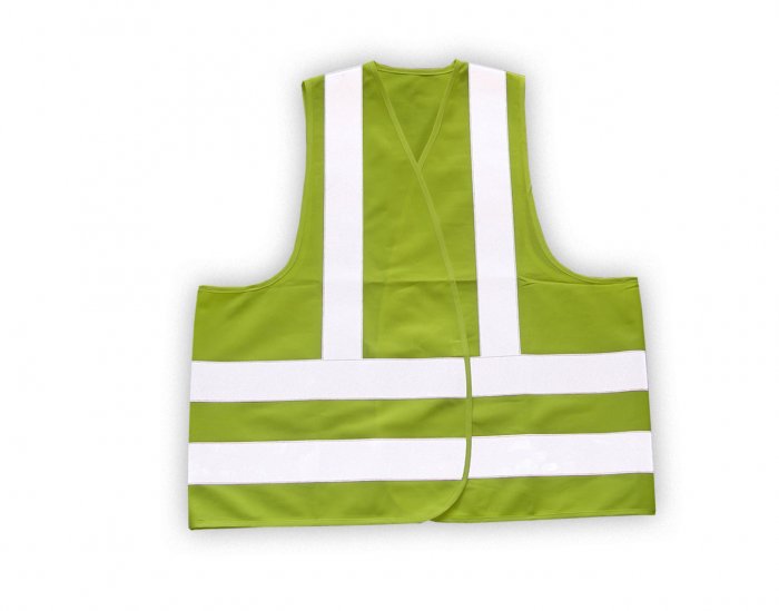 Reflective Safety Vest Yellow - Unisize - SKU 5001