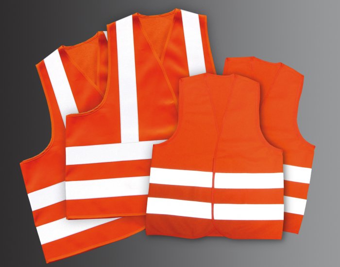 Family Safety Vest Set - Orange - SKU 5010
