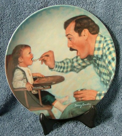 Knowles Collector Plate "Open Wide"