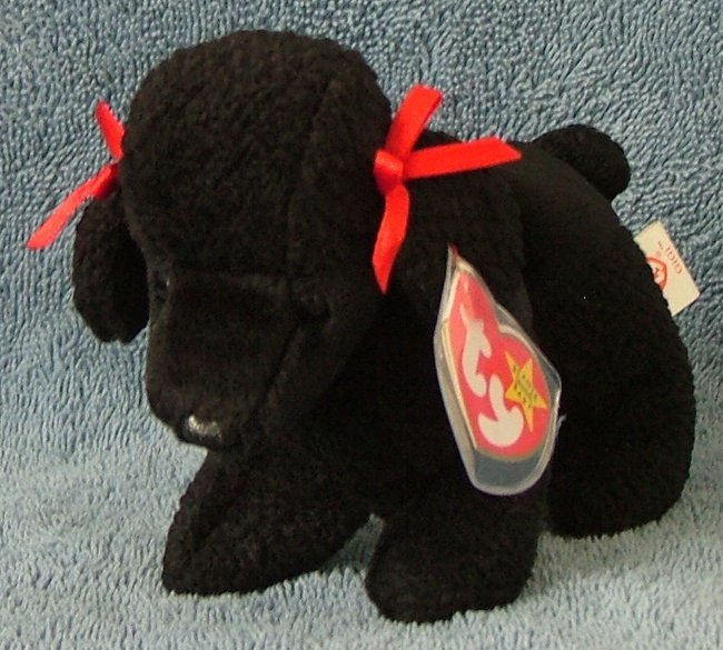 TY Beanie Baby GiGi the Poodle 1997 Retired Free Shipping