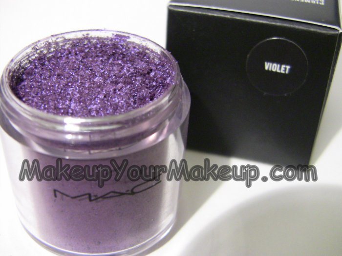 Violet MAC Pigment Sample
