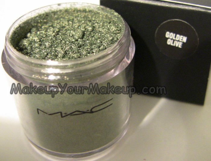 Golden Olive MAC Pigment Sample