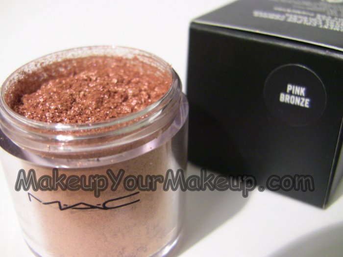 Pink Bronze MAC Pigment Sample