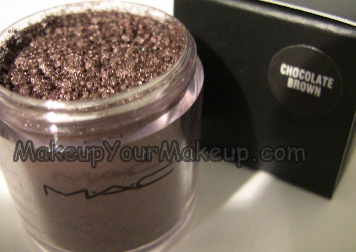 Chocolate Brown MAC Pigment Sample