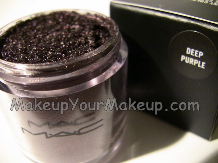 Deep Purple MAC Pigment Sample