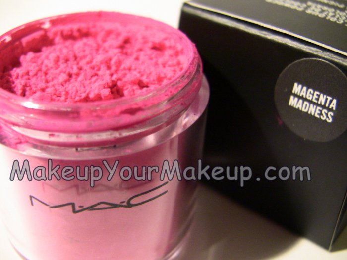 Magenta Madness MAC Pigment Sample
