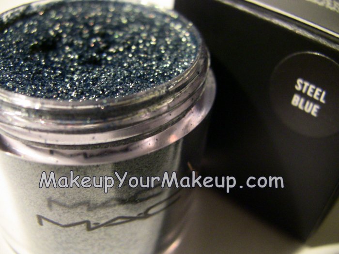 Steel Blue MAC Pigment Sample