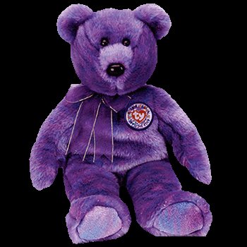 Clubby IV the bear , Beanie Baby - Retired