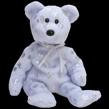 Flaky the bear, Beanie Baby - Retired