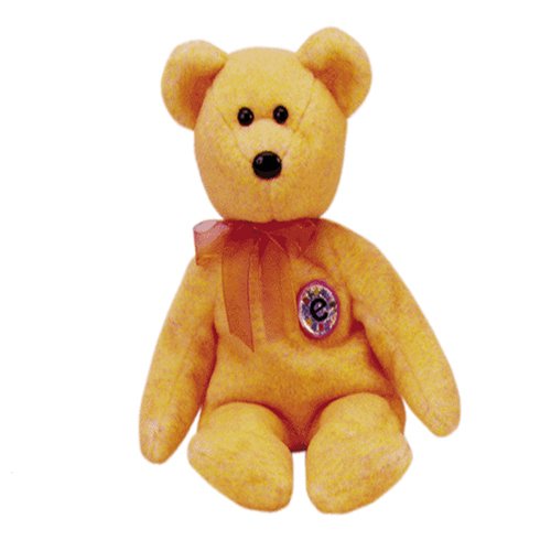 Sunny the E-beanie (bar code) bear, Beanie Baby - Retired