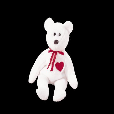 Valentino the bear, Beanie Baby - Retired
