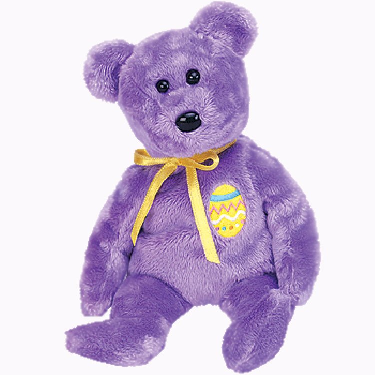 Eggs III the bear, Beanie Baby - Retired