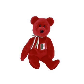 Osito the Mexican bear (USA Exclusive), Beanie Baby - Retired