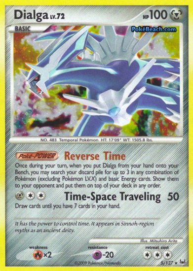 Holo Dialga Platinum 5/127