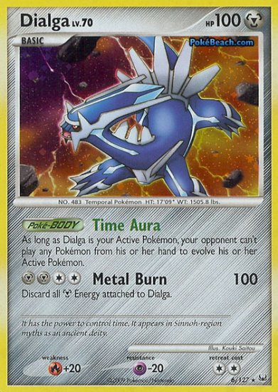 Holo Dialga Platinum 6/127