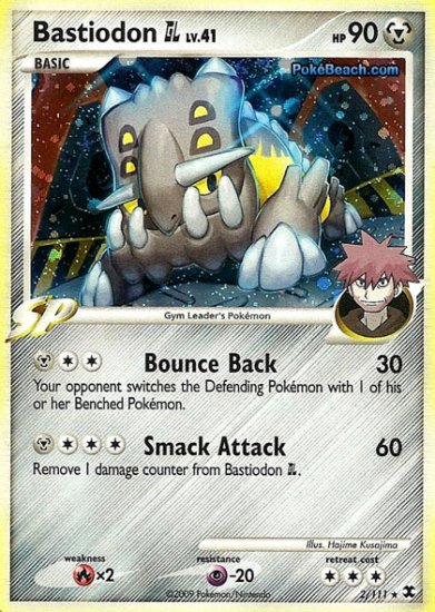 Holo Bastiodon Rising Rivals 2/111