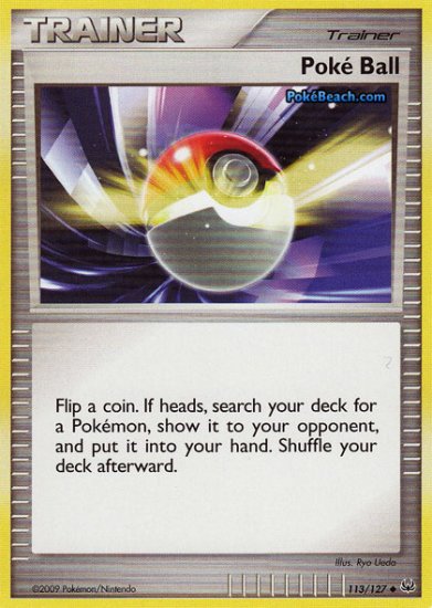 Non-Holo Poké Ball Platinum 113/127