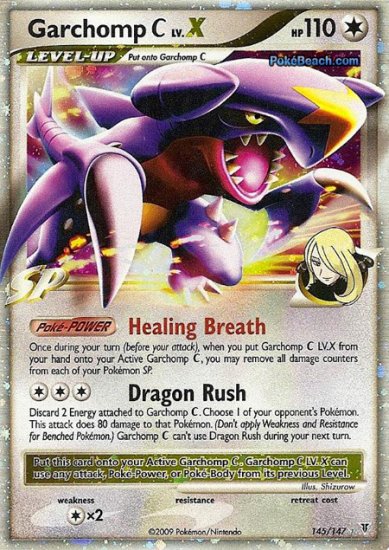 Holo Garchomp C Lv. X Supreme Victors 145/147