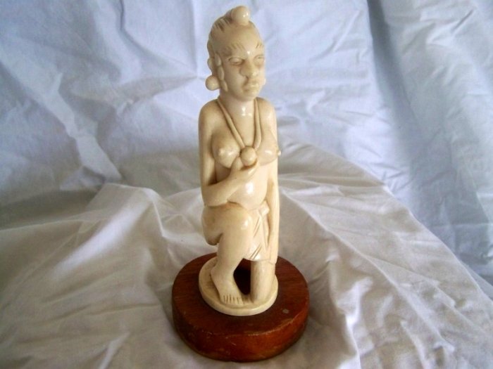African art,"tribal Ivory carving".