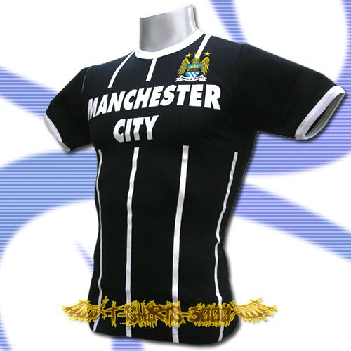 MANCHESTER CITY DARK BLUE FOOTBALL T-SHIRT SOCCER Size M / K56