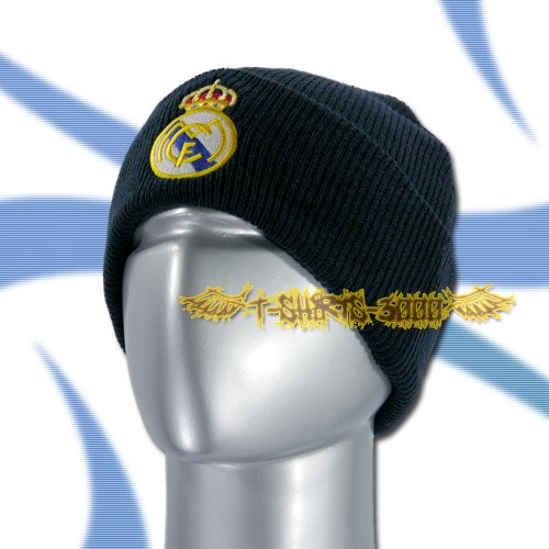 REAL MADRID DARK BLUE SOCCER BEANIE HAT SKULL CAP FOOTBALL / C16