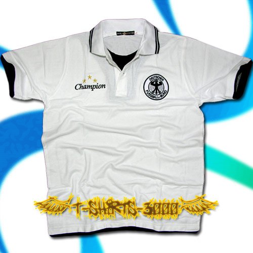 GERMANY GERMAN SOCCER POLO T-SHIRT FOOTBALL Size L / G47