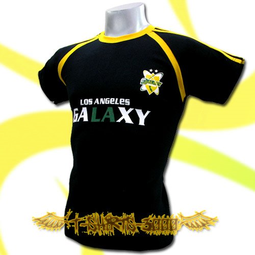 LA GALAXY DARK BLUE FOOTBALL COOL T-SHIRT SOCCER Size M / K17