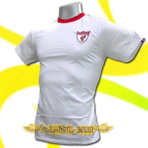 LIVERPOOL WHITE #8 FOOTBALL COOL T-SHIRT SOCCER Size M / J65