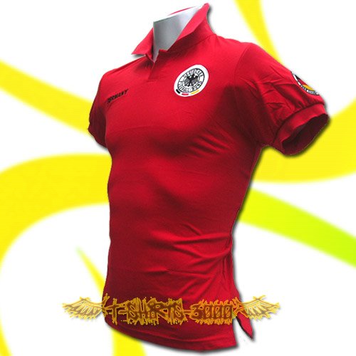 GERMANY RED GERMAN POLO T-SHIRT SOCCER Size M / M28