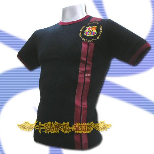 BARCELONA DARK BLUE #14 FOOTBALL T SHIRT SOCCER / K82