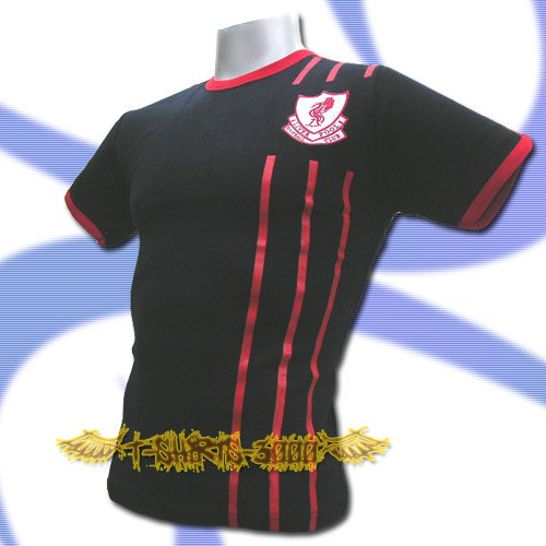 LIVERPOOL DARK BLUE #8 FOOTBALL T-SHIRT SOCCER Size M / K89