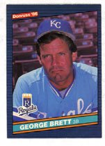 George Brett 1986 Donruss Baseball # 53 Kansas City Royals