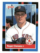 Roger Clemens 1988 Donruss # 51 Pitcher Boston Red Sox