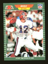 Jim Kelly 1989 Pro Set # 22 Quaterback Buffalo Bills