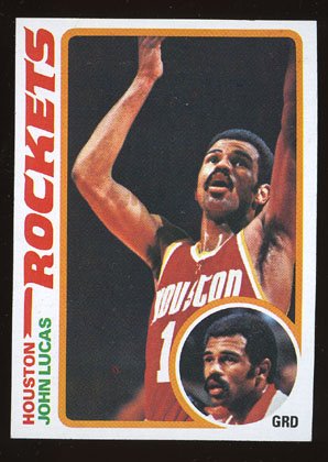 John Lucas 1978-79 Topps # 106 Guard Houston Rockets