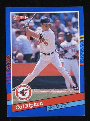 Cal Ripken 1991 Donruss # 223 Shortstop Baltimore Orioles