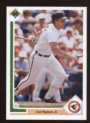 Cal Ripken 1991 Upper Deck # 347 Shortstop Baltimore Orioles