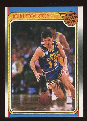 John Stocton All Star 1988-89 Fleer # 127