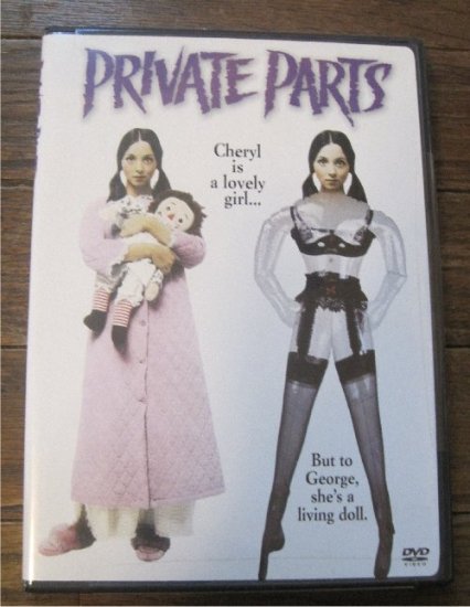 Private Parts DVD Bizzare Fetish Psycho Thriller Movie Rated R