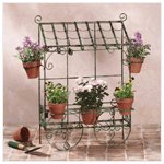 Metal Flower Shop Planter