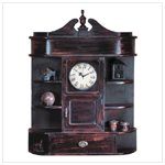 Heirloom Clock Curio Cabinet