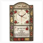Fruit Stand Clock