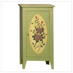 Rose Paneled Cabinet