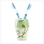 Morning Glory Toothbrush Holder