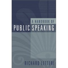 A Handbook of Public Speaking - Letteri 0205319653