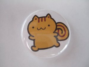 1" Squirrel Button
