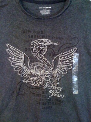 DKNY Men T-Shirt NYC Cities