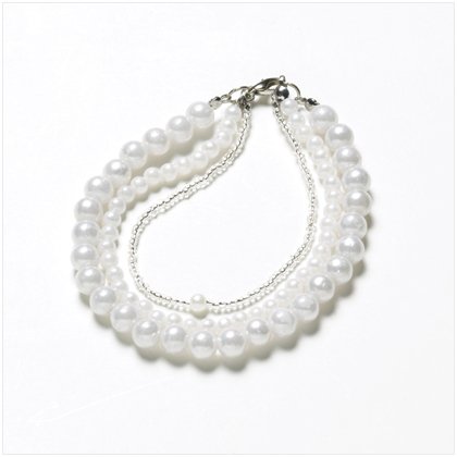 Three Strands Pearl Bracelet 37675