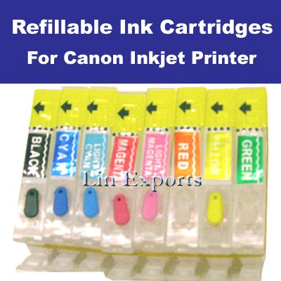 Refillable Cartridges Canon PIXMA Pro9000 Pro 9000 Mark II - FREE SHIPPING WORLDWIDE!!!